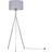 ValueLights Camden Tripod Silver Floor Lamp