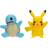 Jazwares Pokemon Squirtle Pikachu 2 Pack 2-Inch Battle Figure