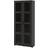 IKEA Brimnes Black Vitrinskåp 80x190cm