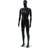 vidaXL Full Body Male Mannequin with Glass Base Glossy Black 185cm