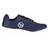Sergio Tacchini atletiska sneakers med broderade herrdetaljer, BLÅ
