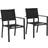 OutSunny 2 PCs Garden Dining Chair