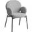 tectake Scandi Light Grey Armchair 90cm