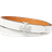 Tory Burch Logo Belt - Optic White