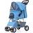 RsFiL 4 Wheel Foldable Pet Dog Stroller