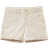 United Colors of Benetton Kid's Gabardine Embroidered Logo Bermuda Shorts - Beige