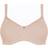 Amoena Lara Satin Soft Bra - Nude
