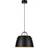 Markslöjd Spin Black/Steel Pendant Lamp 38.5cm