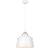 Markslöjd Spin White/Steel Pendant Lamp ∅ 38.5cm