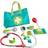 Fisher-Price Fisher-Price-doktorsväska för låtsaslek, utklädningsleksak i form av doktorsväska i sju delar för barn från 3 år, HYH26