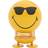 Hoptimist Smiley Large Yellow Figurine 14cm