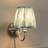 ValueLights Plug In Brushed Chrome Wall light
