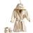 Natures Purest Sleepy Safari Bathrobe & Slippers - Beige