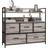 Homcom Bedroom Grey Chest of Drawer 98x85cm