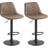 Homcom Retro Brown Bar Stool 106cm 2pcs