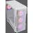 Nanoxia DS-9ARGB-W Midi Tower Plast Stål