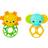 Bright Starts Soother Pals Easy-Grasp Teether Toys 2-Pack