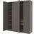 IKEA Pax Bergsbo Dark Grey Garderob 200x236.4cm