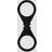 LoveHoney Silicone Quick Cuffs Black