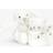 Jellycat White Luxe Bashful Bunny Faux-fur Soother 34cm 1SIZE
