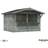 Palmako Kiosk Stella 8 2m² 259x323 cm (Byggnadsarea )
