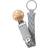 Bibs Braid Pacifier Cloud/Iron