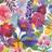 Frokostserviet 3-lags Blomstermotiv - 240 stk