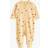 Lindex Baby Bee Footless Sleepsuit, Dusty Yellow