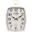 Menterry Retro Large Old-Fashioned Vintage Design White Väggklocka 10.2cm