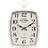 Menterry Retro Large Old-Fashioned Vintage Design White Wall Clock 10.2cm