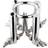 Black Label 4-Way Urethral Stretcher Silver