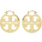 Tory Burch Miller Hoop Earrings - Gold