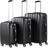 Monzana Baseline Set of 3 Black