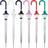 Desconocido C-Collection 429 Transparent Automatic Umbrella