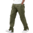 Shein Loose Fit Men's Solid Color Cargo Pants With Elastic Drawstring Waist, Casual Style