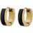 Edblad Fave Hoops - Gold/Black