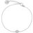 Edblad Leonore Bracelet - Silver/Transparent