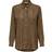 Only Tokyo Plain Linen Blend Shirt - Brown/Cub