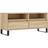 vidaXL Engineered Wood Sonoma Oak TV-bänk 100x44.5cm