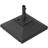 OutSunny 60kg Square Parasol Base with Wheels Fillable Umbrella Stand