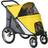 Pawhut Foldable Pet Stroller with Storage Bags 70x97.5cm