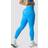 ICANIWILL Ribbed Define Seamless Tights, Azure Blue