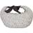 Hippychick Nursing Pillow Breastfeeding Baby Maternity Pillow Removable-Washable Cotton Cover Animal Friends Grey