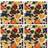 McGowan TT00440 Tuftop Fruit Collage Coaster 4pcs