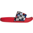 adidas Kid's X Disney Adilette Comfort Spider -Man Slides - Core Black/Cloud White/Better Scarlet