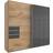 WIMEX Sliding Door Plank Oak Imitation Wardrobe 225x210cm