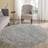 Serdim Rugs Shaggy Grey 120cm