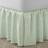 Laura Ashley Ruffled Valance Sheet Green (190.5x137.2cm)