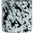Byon Calore M Black/White Värmeljuslykta 15cm