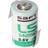 Saft LS14250 Battery Compatible with Solder Tabs Z-shape